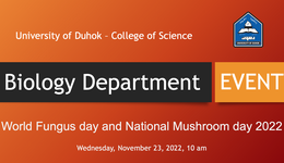 World Fungus day and National Mushroom day 2022
